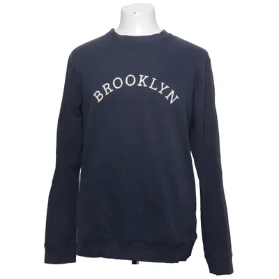 Sweatshirt (Bleu) de Selected Homme Coton, Élasthane, Viscose