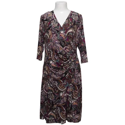 Wickelkleid (Braun, Lila, Mehrfarbig) von Revdelle Elasthan, Polyester