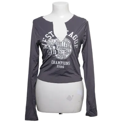Crop top (Gray) from Sumwon Elastane, Polyamide