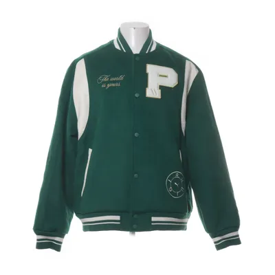 Collegejacka (Grön, Vit) från Puma Elastan, Nylon, Polyester