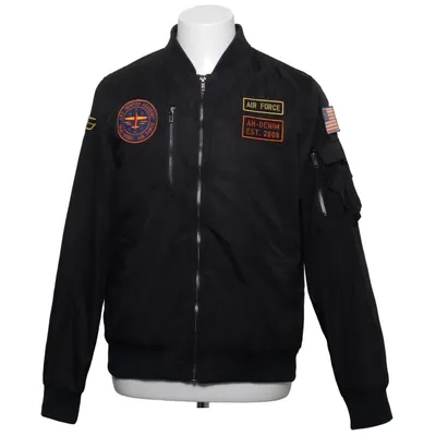 Bomberjack (Zwart, Meerkleurig) van Adrian Hammond Polyester