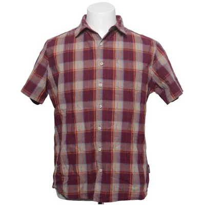 Chemise à manches courtes (Rouge, Beige, Multicolore) de Sherpa Coton