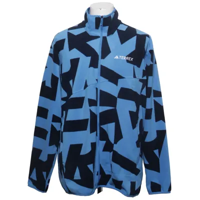 Veste polaire (Bleu, Noir) de Adidas Polyester recyclé