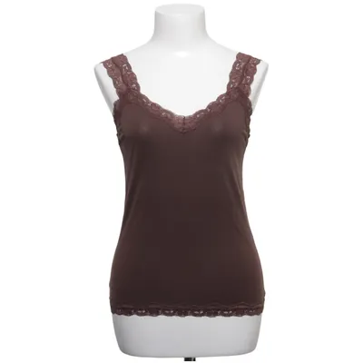 Débardeur (Marron) de Elégance Coton, Polyamide, Soie