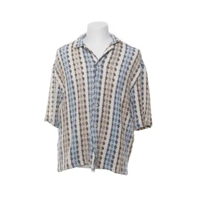 Kortärmad skjorta (Beige, Flerfärgad) från Zara Bomull, Polyester