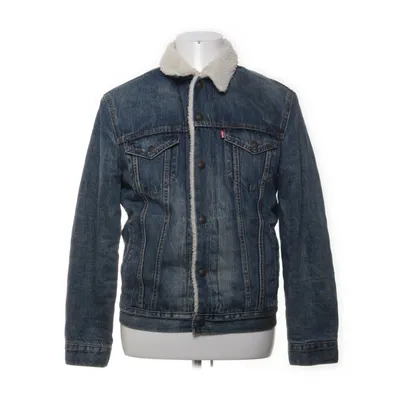 Fodrad jeansjacka (|) från Levi Strauss & Co Bomull, Lyocell, Polyester, Pälsimitation