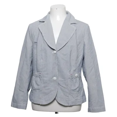Blazer (Blauw, Wit) van Giorgio Katoen, Elastaan, Polyester