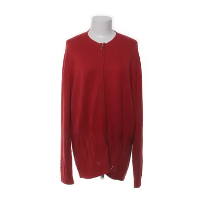 Cardigan (Rood) van Long Island Acryl, Katoen