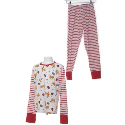 Pyjama (Roze, Meerkleurig) van Polarn O. Pyret Organisch katoen, Elastaan
