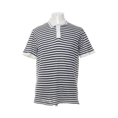 Poloshirt (Blauw, Wit) van Knowledge Cotton Apparel Organisch katoen