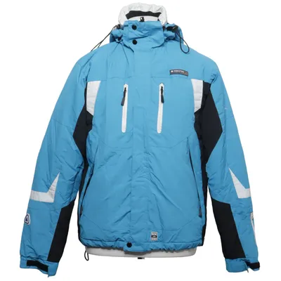 Ski jacket (Blue, Black, White) from Protech Polyamide, Polyester