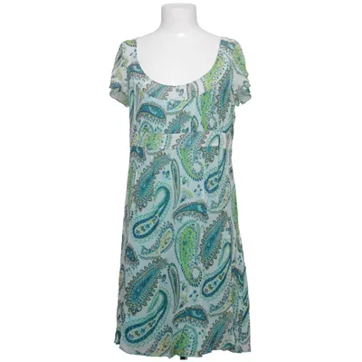 Dress (Blue, Green, Multicolored) from ESPRIT Collection Acetate, Silk