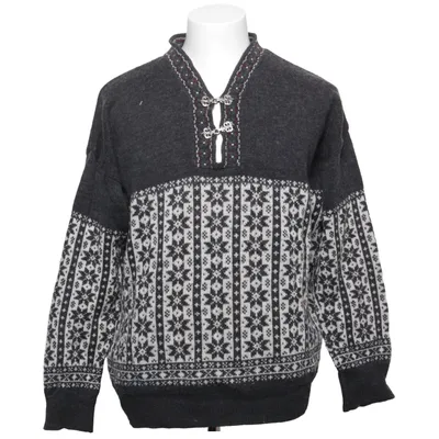 Lusekofta (Grå, Vit, Flerfärgad) från Broadway Akryl, Ull