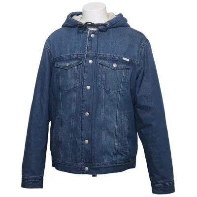 Lined denim jacket (Blue) from Jack & Jones Jeans Intelligence Cotton, Polyester