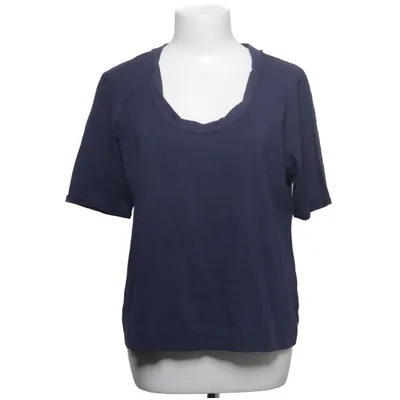 T-shirt (Blauw) van Lana Grossa Katoen, Elastaan
