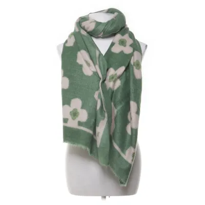 Halstørklæde (Grøn, Hvid) fra Sassy Classy Viscose, Uld