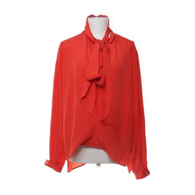 Pussy bow blouse (Red) from Victoria Beckham Polyester, Silk