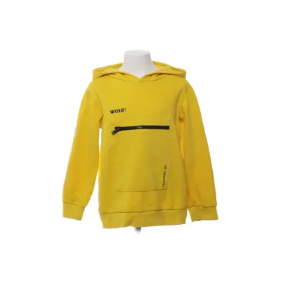 Capuchon sweater (Geel) van Woxo 720° Katoen, Polyester