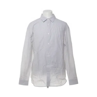 Skjorta (Vit, Blå) från H&M ATELIER Bomull, Polyamid
