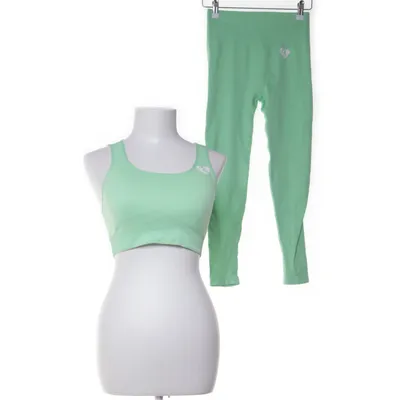 Sportswear set (Green, White) from Women's Best Elastane, Nylon