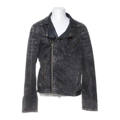 Bikerjack (Zwart) van Goosecraft Katoen, Polyester