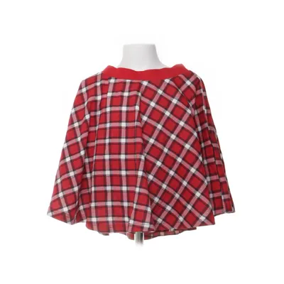 Poncho (Rood, Meerkleurig) van Bonprix Collection Katoen