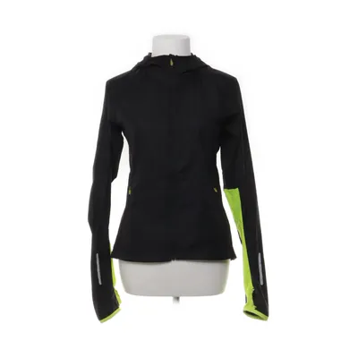 Trainingsjack (Zwart, Groen) van H&M Sport Polyester, Polyamide, Elastaan
