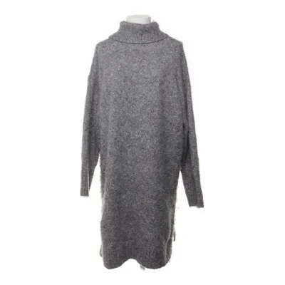 Jurk met col (Grijs) van Kaffe Polyester, Nylon, Alpacawol, Wol, Acryl, Viscose, Zijde