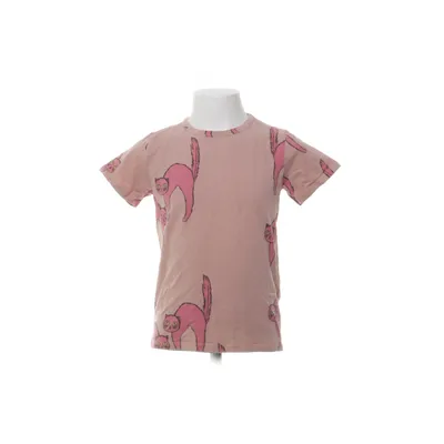 T-shirt (Pink) fra Mini Rodini Økologisk bomuld, Elastan