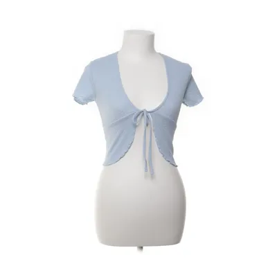 Crop top (Blauw) van Bik Bok Polyester, Elastaan