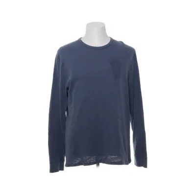 Long sleeve T-shirt (Blue) from 1892 by Abercrombie & Fitch Cotton