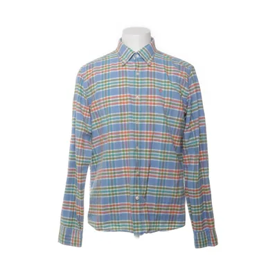 Shirt (Blauw, Meerkleurig) van Morris Katoen
