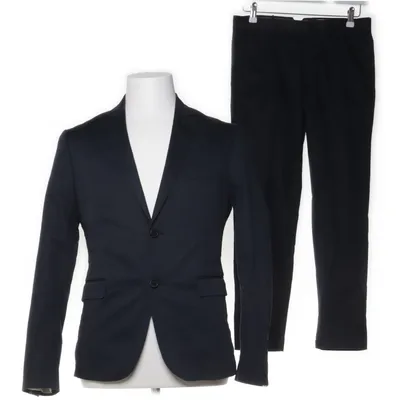 Pak (Blauw) van Emilio Polyester, Viscose, Katoen, Elastaan