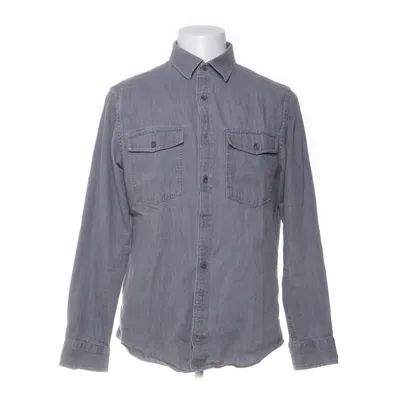 Denim blouse (Grijs) van Banana Republic Katoen