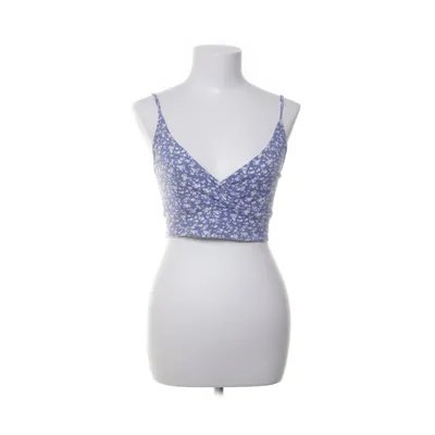Crop top (Blå, Hvid) fra Subdued