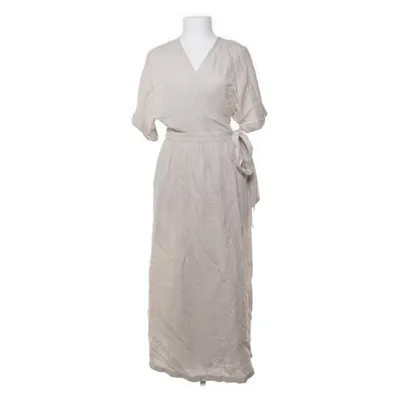 Wrap dress (Gray) from Oysho Linen, Viscose