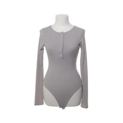 Romper (Grijs) van PrettyLittleThing Elastaan, Polyester