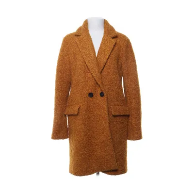 Frakke (Brun, Orange) fra ONLY Polyester, Uld