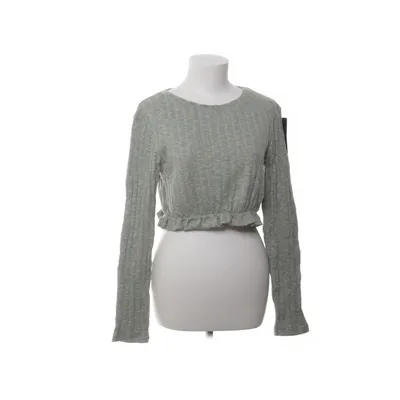 Crop top (Grøn) fra NA-KD Bomuld, Polyester, Elastan
