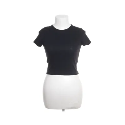 T-shirt (Zwart) van Divided by H&M Katoen, Elastaan