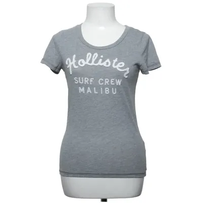 T-shirt (Grijs) van Hollister Katoen, Polyester