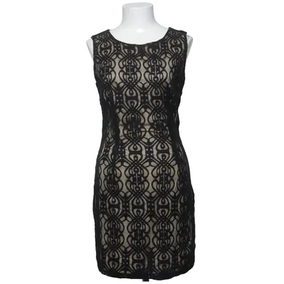 Robe de cocktail (Noir, Beige) de Pinky Coton, Polyester