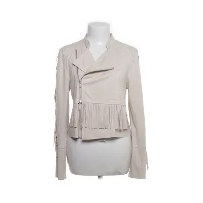 Bikerjacka (Beige) från Flash Woman Polyester