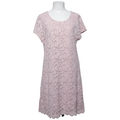 Dress (Beige) from Geena Cotton, Elastane, Polyamide, Polyester