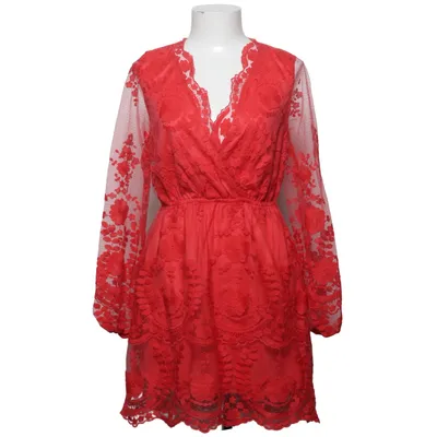 Wrap dress (Red) from Eilly Bazar Polyester