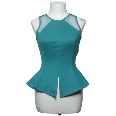 Top péplum (Bleu) de adL Élasthane, Polyamide, Polyester, Viscose