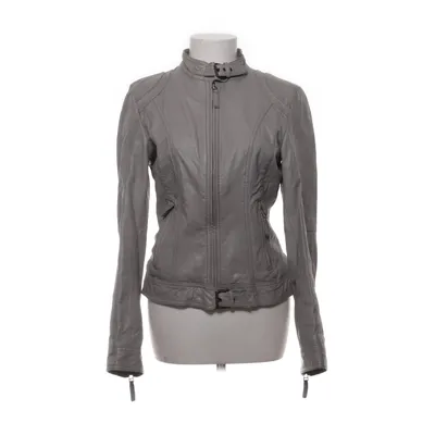 Läderjacka (Grå) från Oakwood