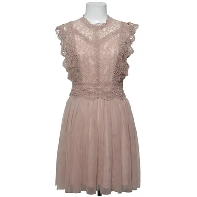Klänning (Beige) från Lily Mcbee Elastan, Polyester
