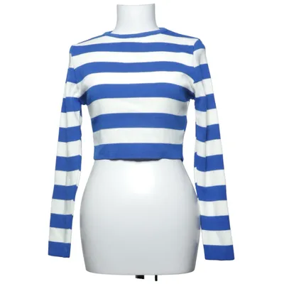 Crop top (Blå, Vit) från Trendyol Akryl