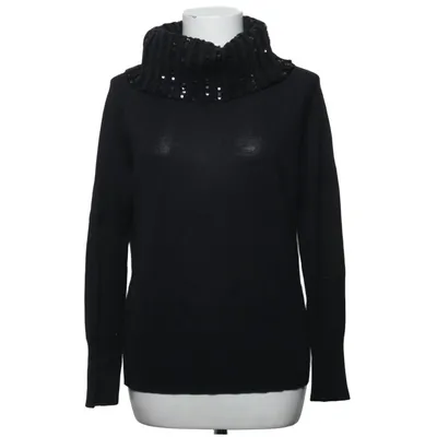 Pul à col roulé (Noir) de Paon Coton, Viscose